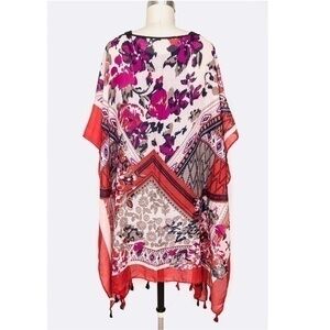 Kimono Cardigan Beach Coverup Poncho  NEW